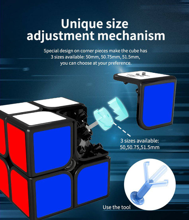 Moyu GuoGuan Xinghen TSM 2x2 - Adjustable Size Technology - DailyPuzzles