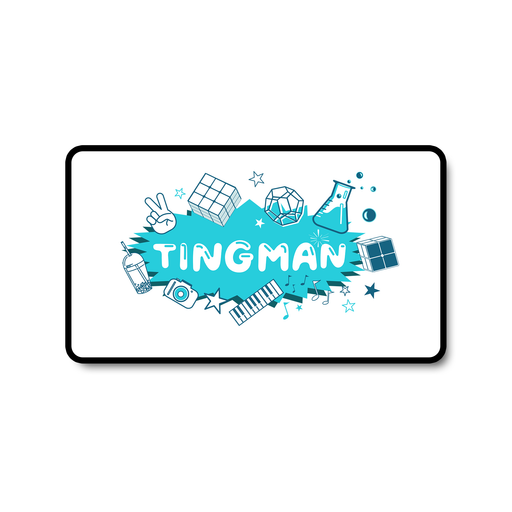 Tingman Speed Cube Mat - Black or White - DailyPuzzles